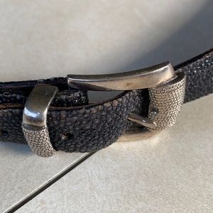 Bandera real stingray belt sterling .925 buckle